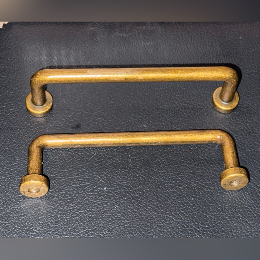 Jiaseneao Antique Brass cabinet Pull bars 3.78. "  center hole